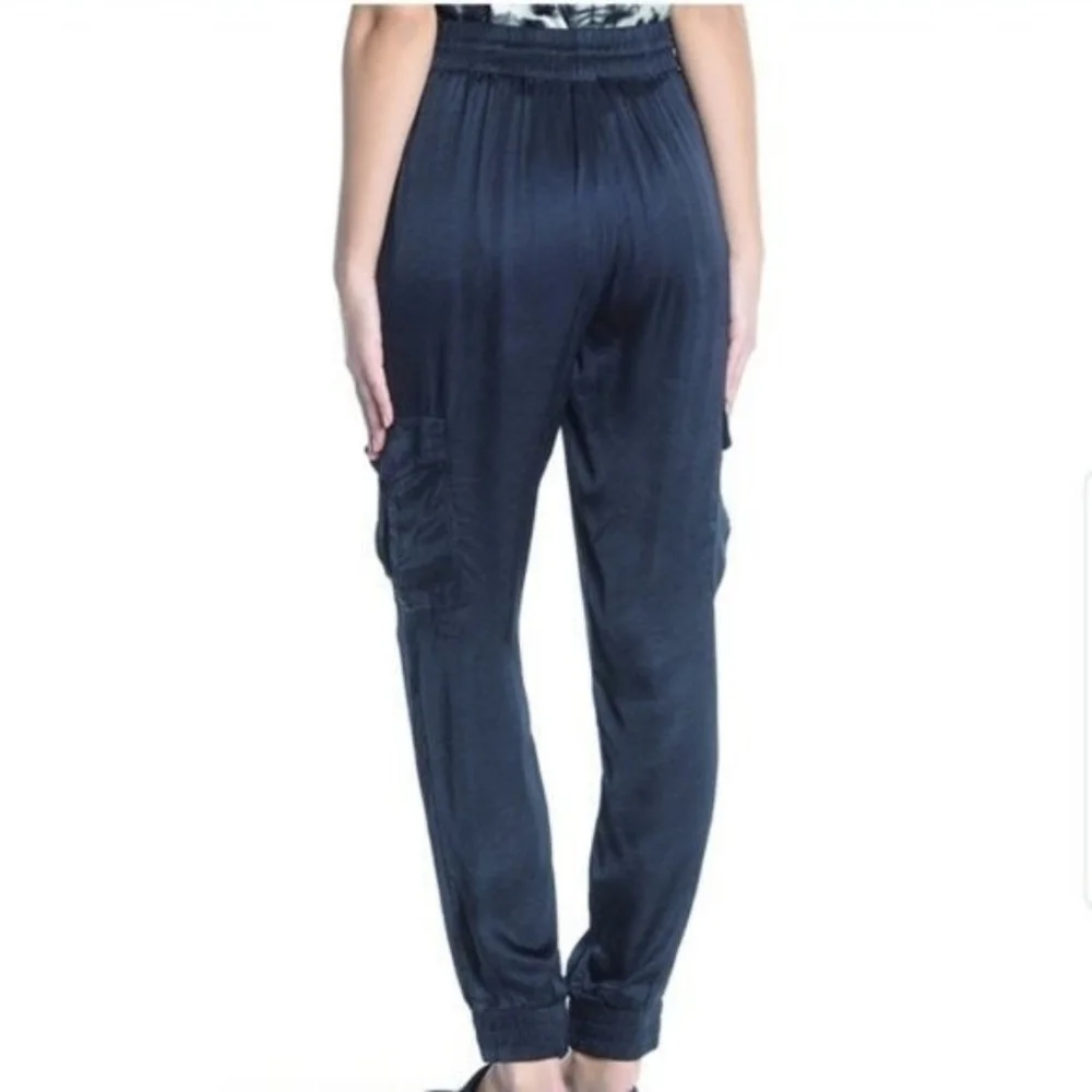 Young Fabulous & Broke YFB Jaime Satin Joggers - Sexy and Comfy - Picture 2 of 7